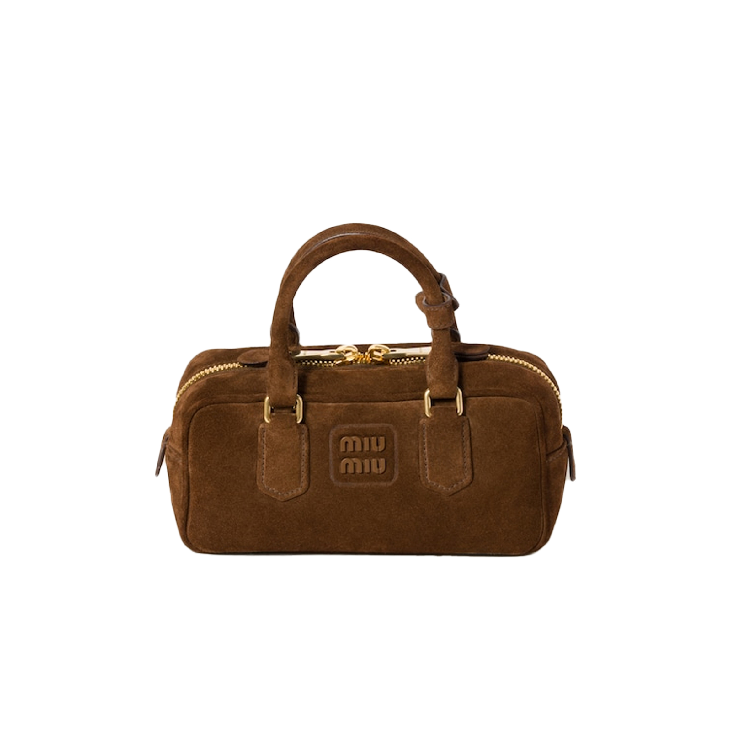 M1v M1v arcadie padded suede top-handle bag 5bb142 (22*10.5*7.5cm)